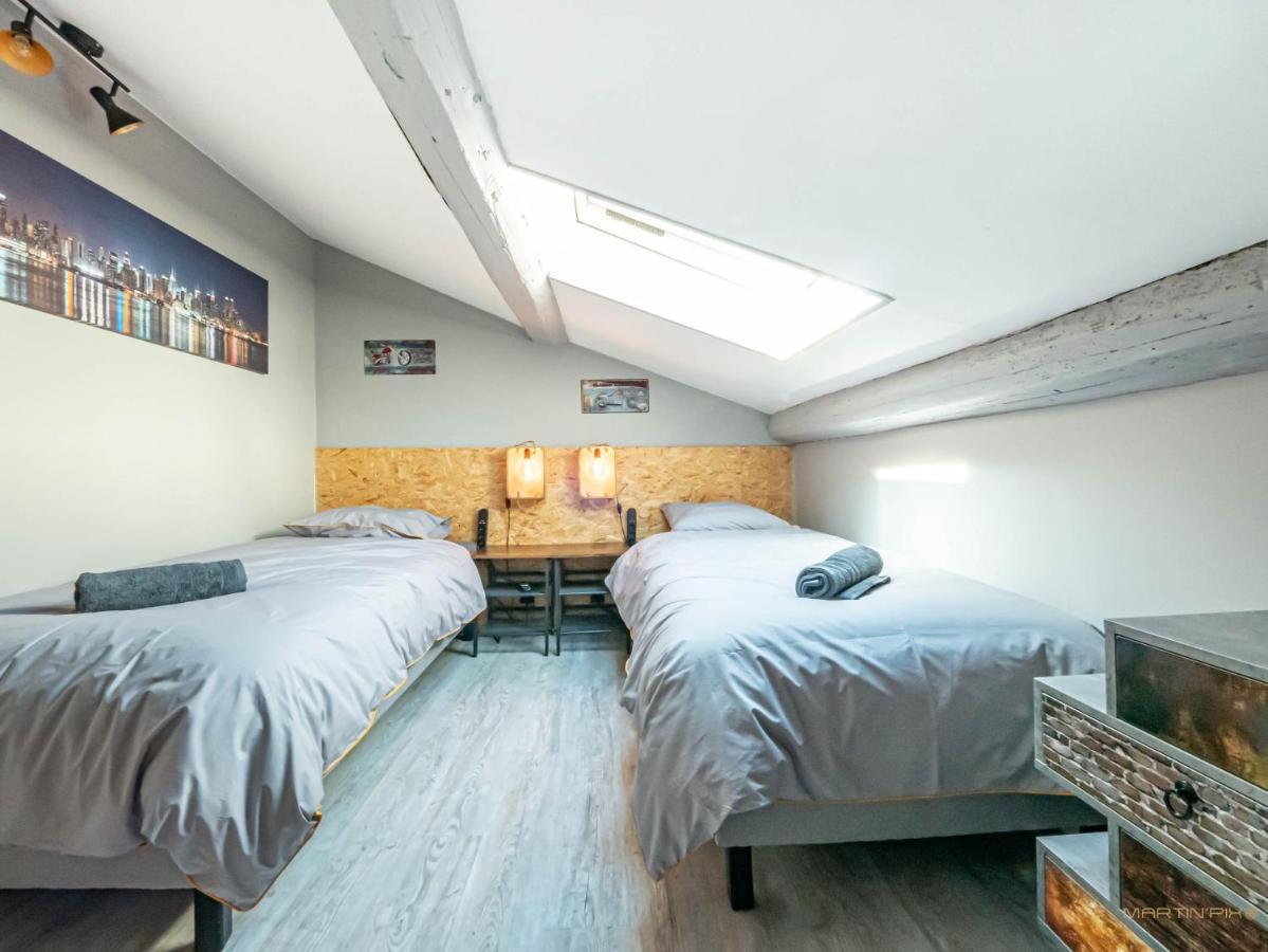 Centre Historique - Free Parking - Self Checkin - Wifi - Industriel - Sleepntripbeziers Apartment Exterior foto