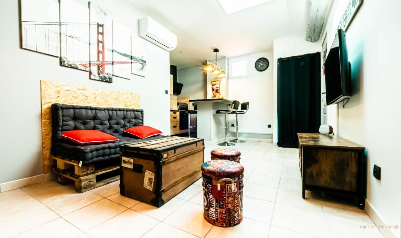 Centre Historique - Free Parking - Self Checkin - Wifi - Industriel - Sleepntripbeziers Apartment Exterior foto